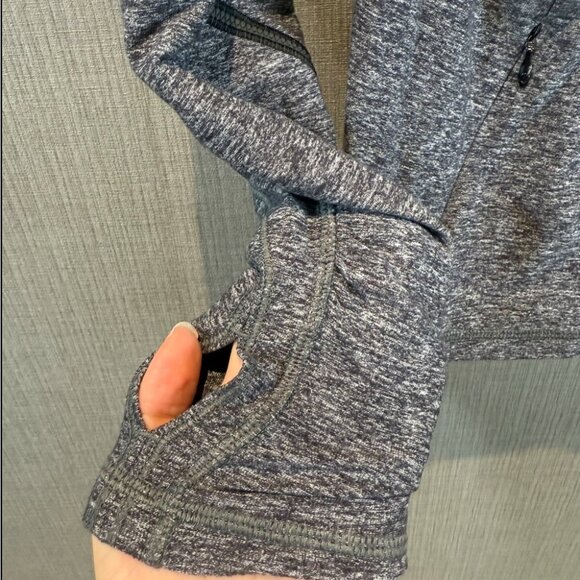 Lululemon Warm It Up Long Sleeve Training Running TopHeathered Black - Picture 8 of 14